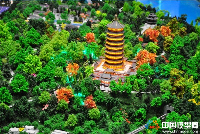 古建筑模型，古建沙盤模型