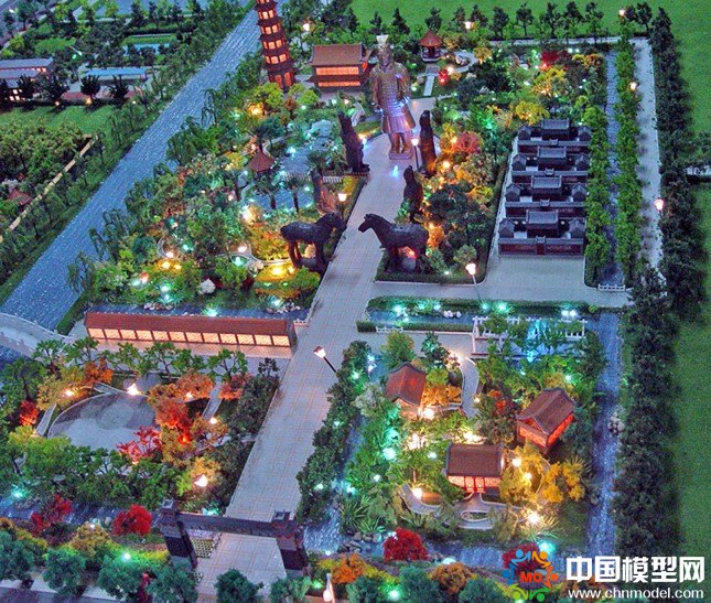 古建筑模型，古建沙盤模型