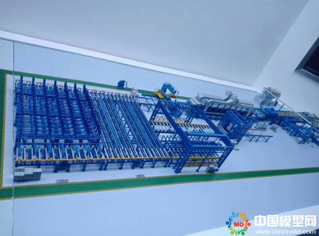 PC預制裝配式混凝土構建生產線沙盤模型