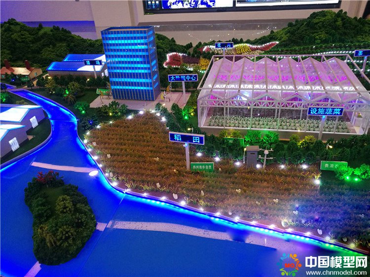 智慧農業沙盤模型