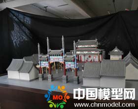 清代行宮模型，傳統建筑模型