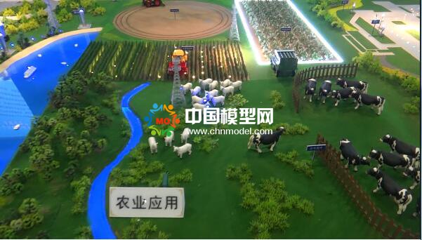 智慧農業畜牧養殖沙盤模型