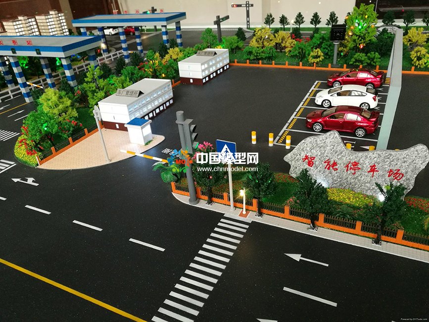 智能交通模型 ,智能停車場模型 ,智慧城市智能公交系統模型
