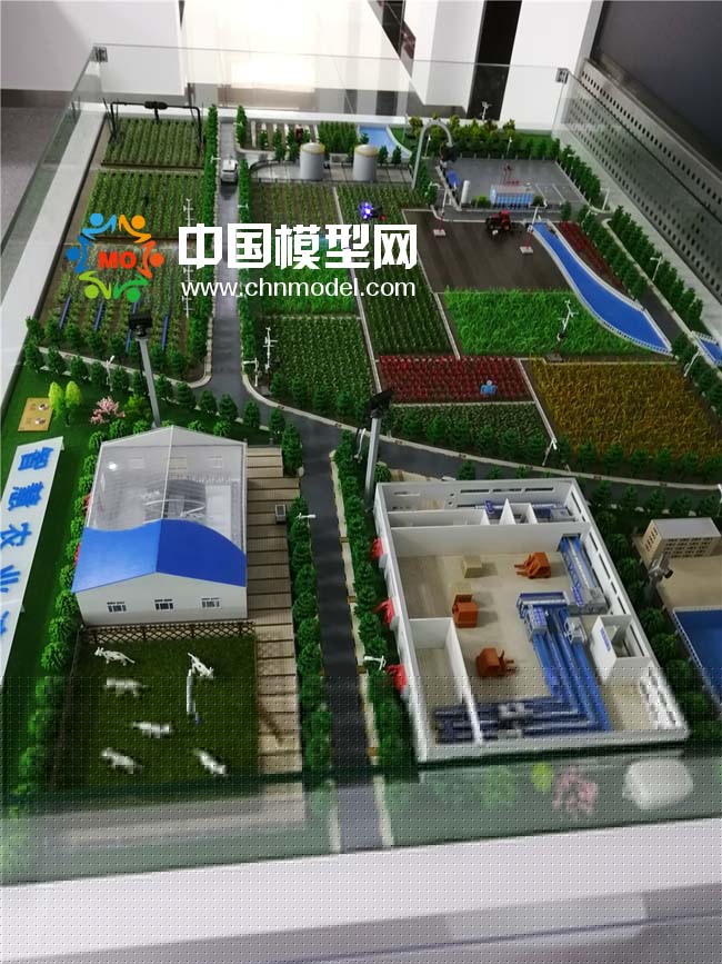 智慧農業演示系統沙盤模型