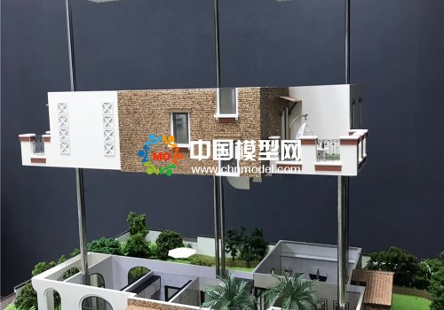 精工細(xì)制的別墅沙盤(pán)模型