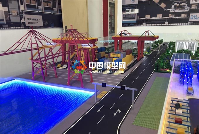 智能物流演示沙盤模型