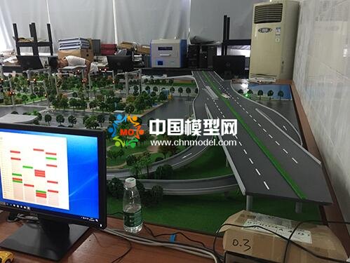 智慧城市交通模擬仿真教學(xué)沙盤(pán)模型