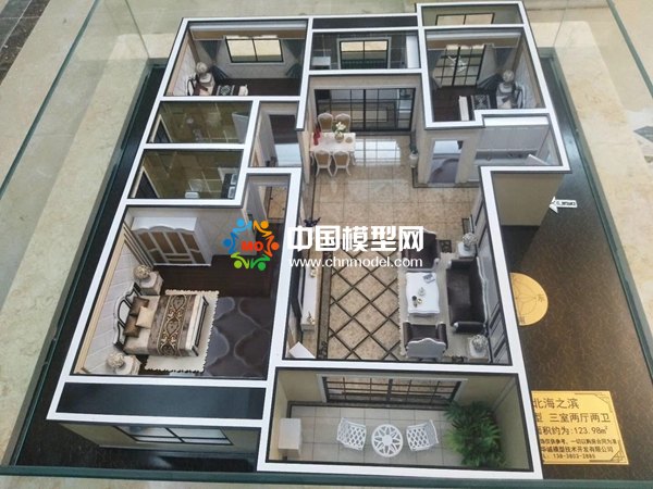 中天世紀展示建筑模型