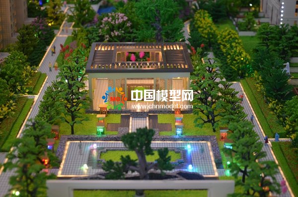 新都會項目建筑模型