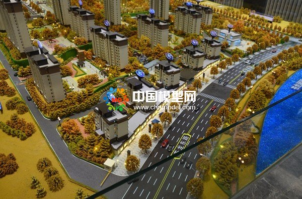 新都會項目建筑模型
