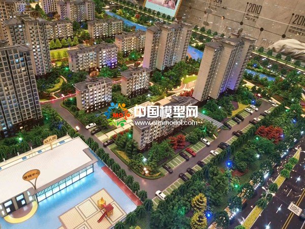 天潤國際公館售樓建筑模型