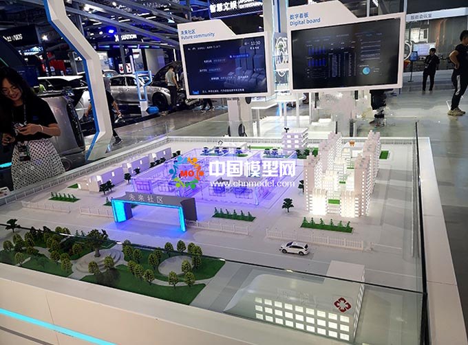 未來(lái)社區(qū)智慧生活沙盤模型
