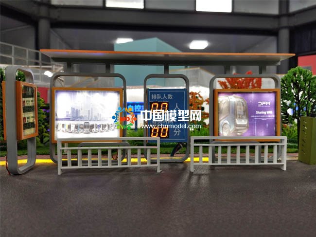 AI智慧園區沙盤模型