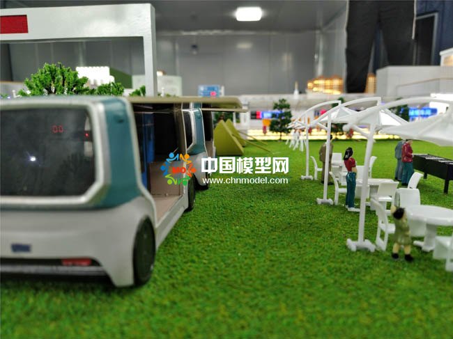 AI智慧園區沙盤模型