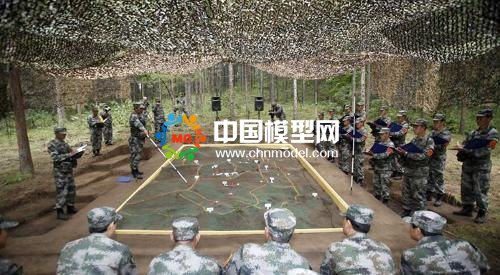 杭州軍事沙盤模型-景文模型