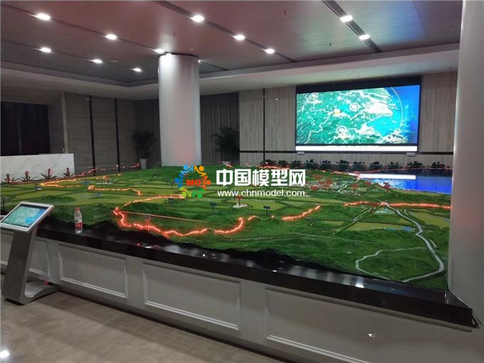 公路交通規劃沙盤模型