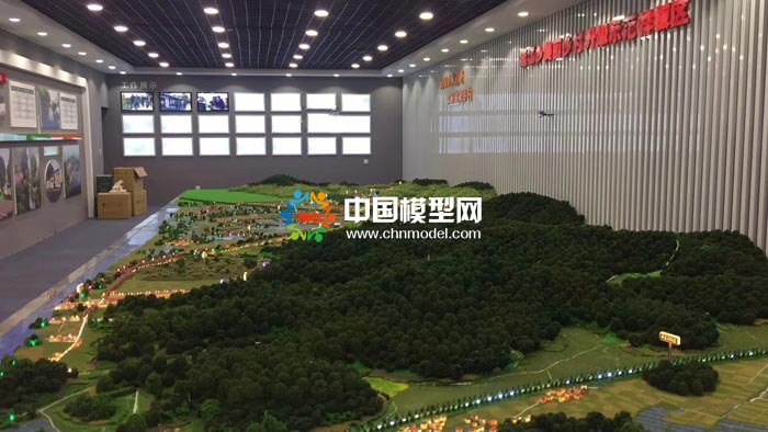 道場鄉美麗鄉村示范樣板區沙盤模型