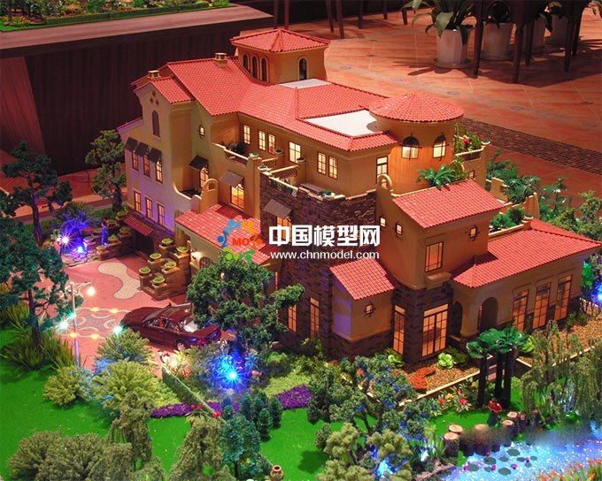 排屋別墅沙盤模型