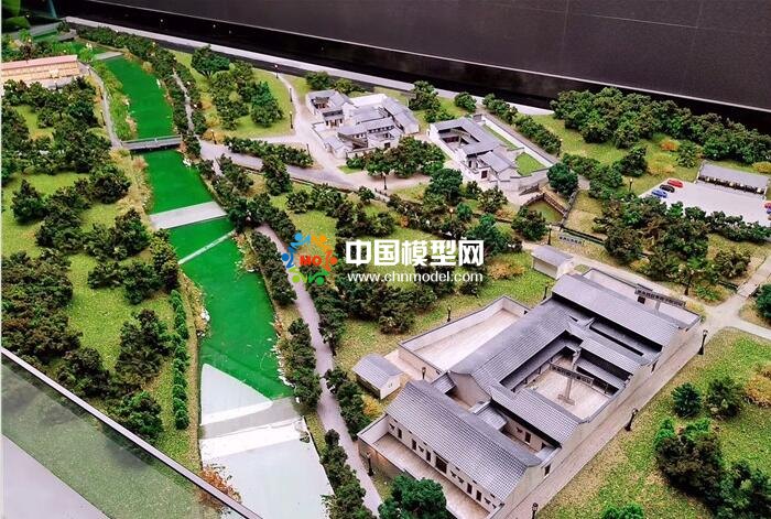 旅游服務中心沙盤模型