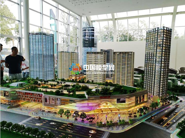 滇池明珠萬(wàn)達(dá)廣場(chǎng)建筑模型