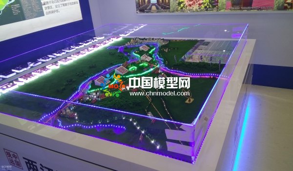 黑瞎子島地形沙盤(pán)模型
