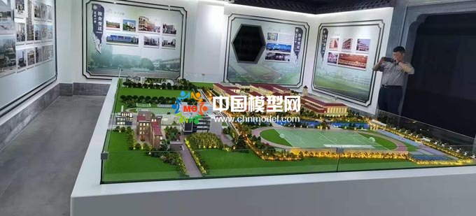 湖州雙林慶同小學沙盤模型