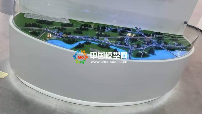 高速互通沙盤(pán)模型，高架橋沙盤(pán)模型，高速公路沙盤(pán)模型