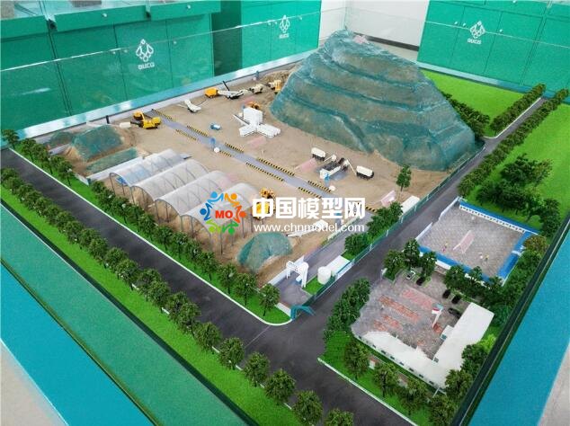 建筑垃圾再利用沙盤模型