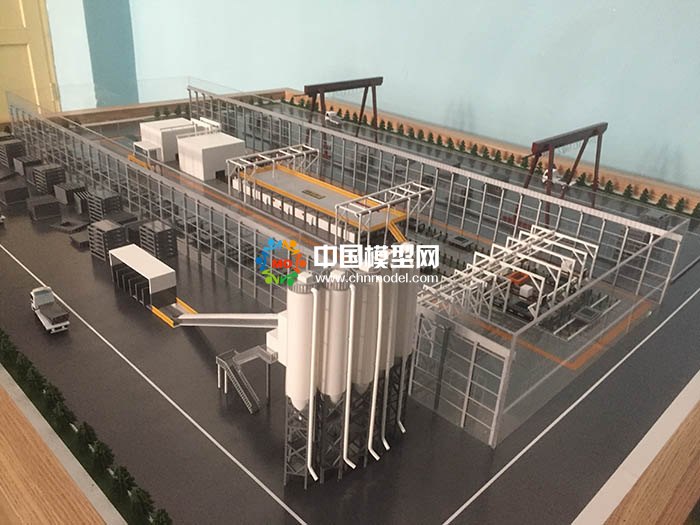 預制生產線沙盤模型                                            