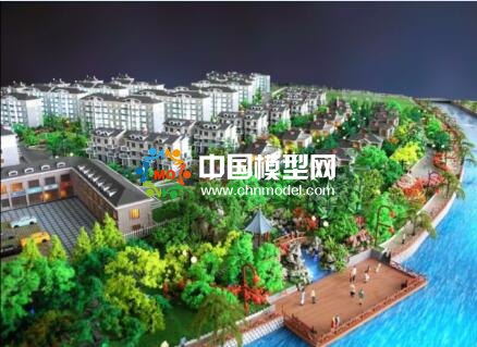 售樓處的樓盤(pán)模型河流景觀的三種呈現(xiàn)方式