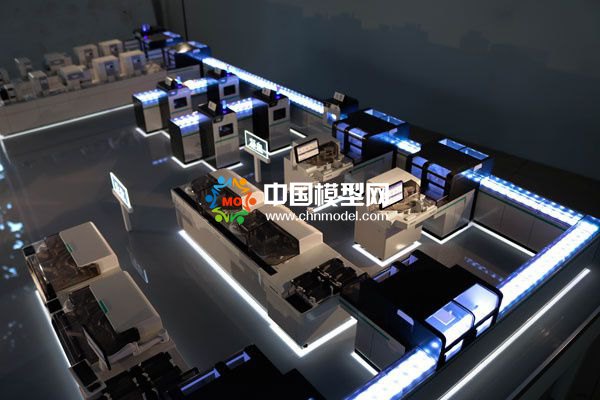 智能醫療診斷系統沙盤模型