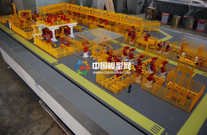 自動化裝配線模型