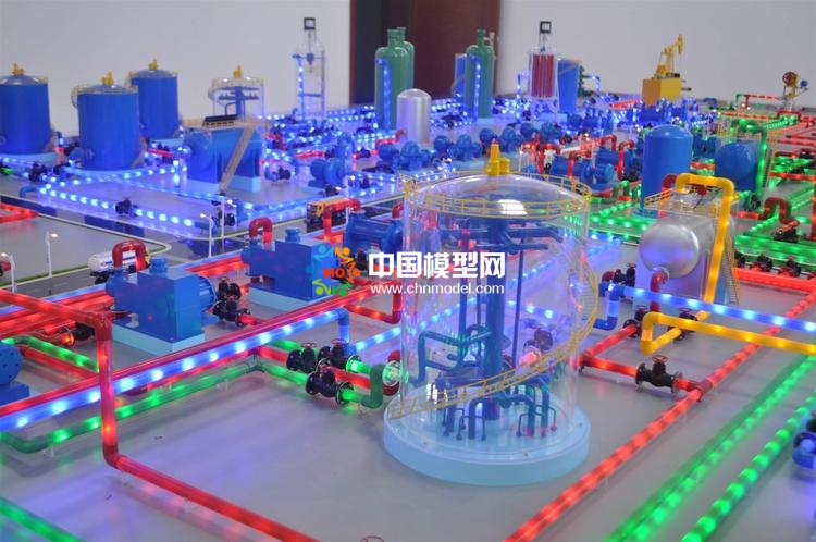石油化工生產流程沙盤模型