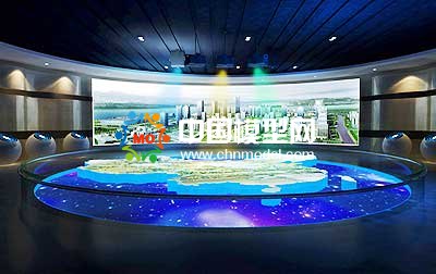 投影沙盤模型占據電子沙盤重要角色