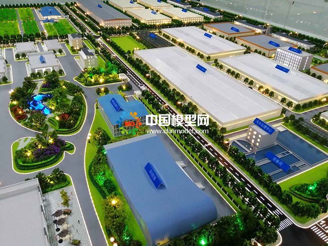 農業科技園沙盤模型