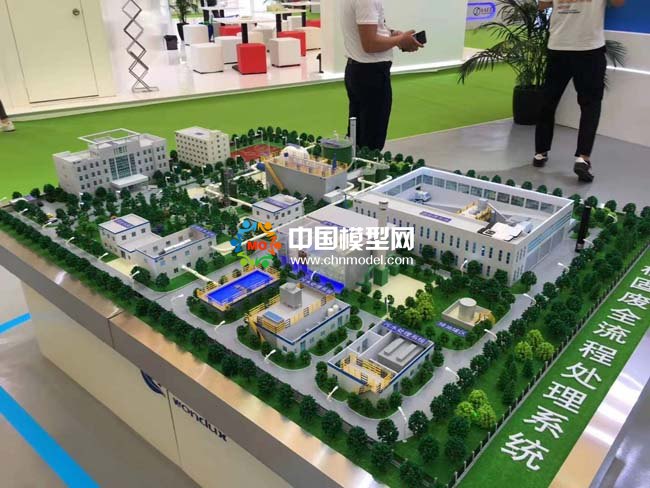 工業垃圾固廢處理沙盤模型