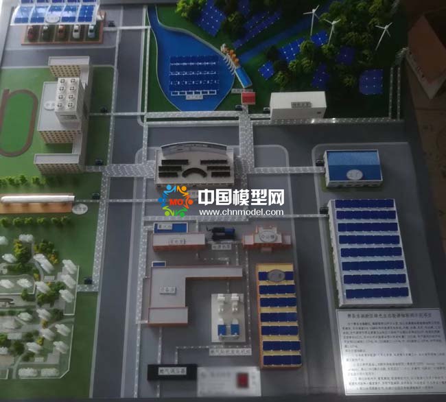 電力源網荷儲一體化和多能互補沙盤模型