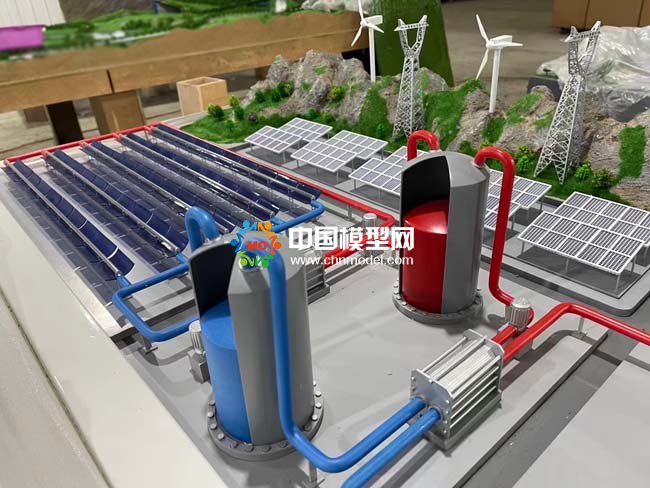 ???????風光儲多能互補智能微電網沙盤模型