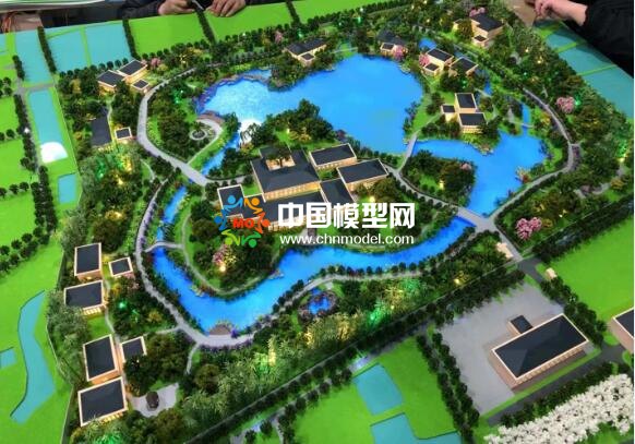 沙盤模型上河流水系經典設計制作方法