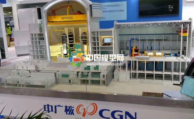 核能發電與泛燃料處理沙盤模型