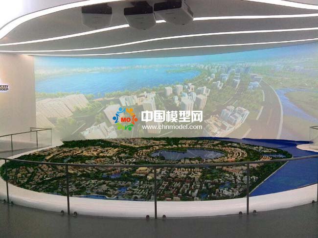臨港科技園規劃沙盤模型