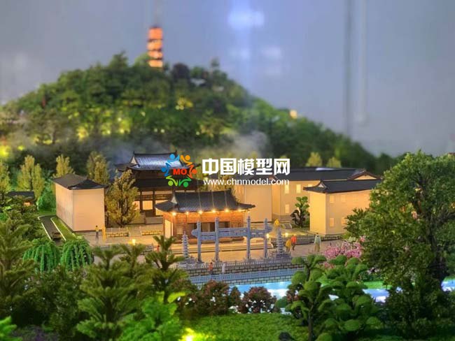 善璉的含山規劃沙盤模型