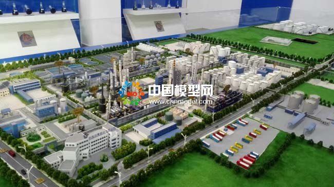 大型海水工業制氫沙盤模型