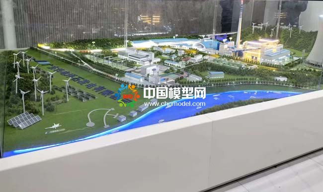 華電坪石發電廠沙盤模型