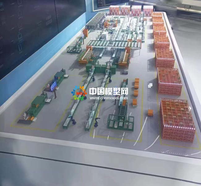 聯(lián)通5G全連接工廠沙盤(pán)模型