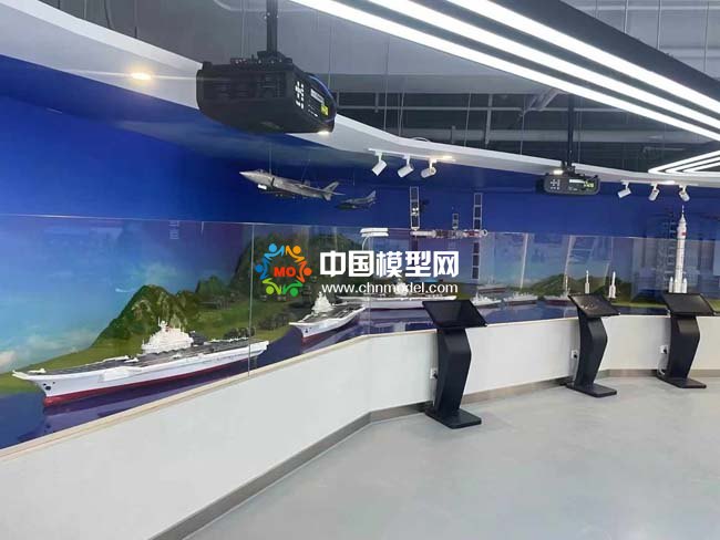 海陸空全面防御軍事沙盤模型