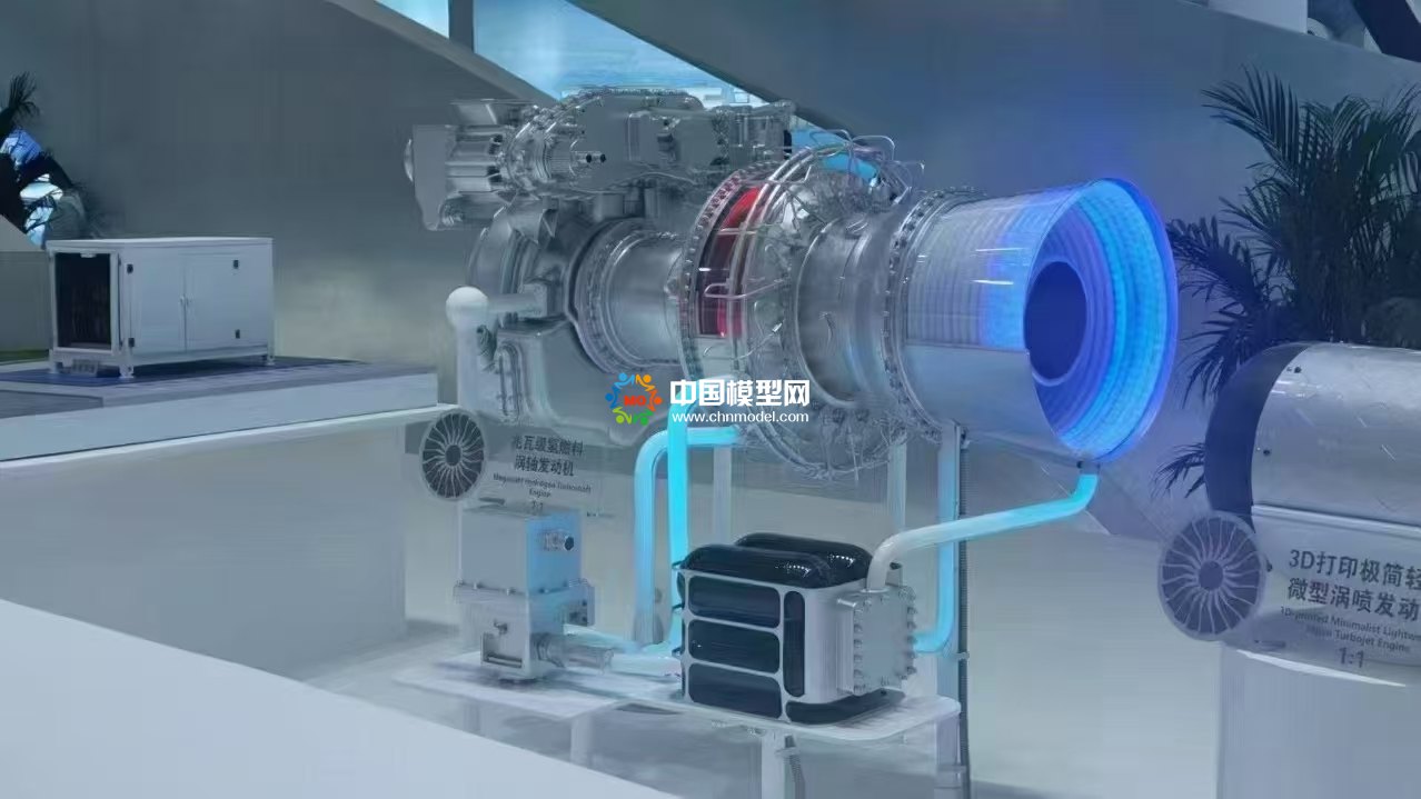 航空發動機設備模型設計制作