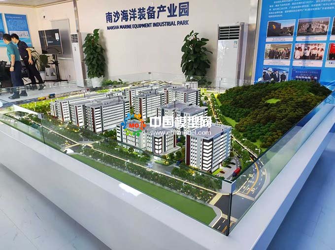南沙海洋裝備產業園沙盤模型