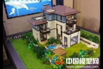別墅模型主要突出環境觀,建筑按部就班即可