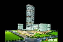 精品商業(yè)綜合體模型:綠地保稅中心模型,蘇寧廣場模型